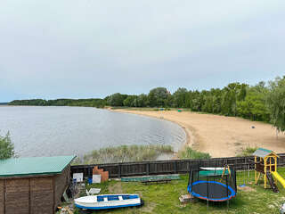 Гостиница Домики у Пляжа Осташков Двухместный номер с 1 кроватью и балконом-11