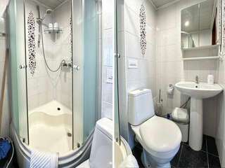 Гостиница Домики у Пляжа Осташков Апартаменты с видом на озеро-12