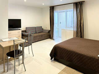 Гостиница Домики у Пляжа Осташков Апартаменты с видом на озеро-3