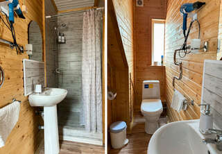 Гостиница Домики у Пляжа Осташков Бунгало-15