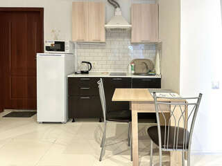 Гостиница Домики у Пляжа Осташков Номер-студио с видом на озеро-4