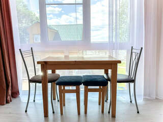 Гостиница Домики у Пляжа Осташков Номер-студио с видом на озеро-10