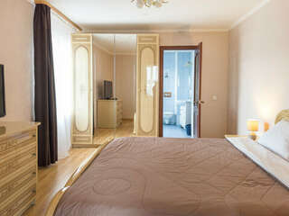 Гостиница Домики у Пляжа Осташков Апартаменты с видом на озеро-9