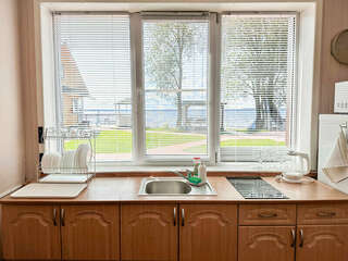 Гостиница Домики у Пляжа Осташков Апартаменты с видом на озеро-4